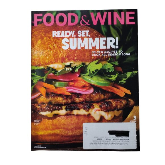 Food & Wine 6 Issue + 1 Bonus Magazine Bundle 2025 Recipes Tips Cooking Desert - Picture 5 of 10